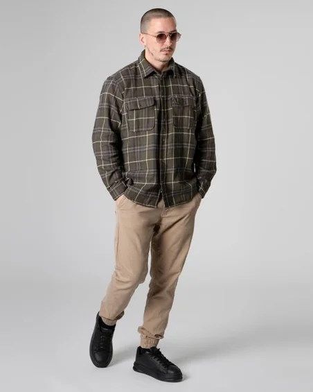 Camisa de hombre de manga larga