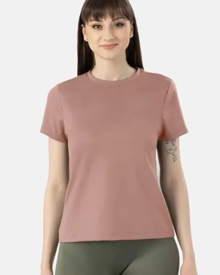 Camiseta second-skin de nailon y elastano