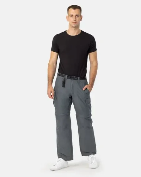 Pantalón desmontable cremallera de hombre
