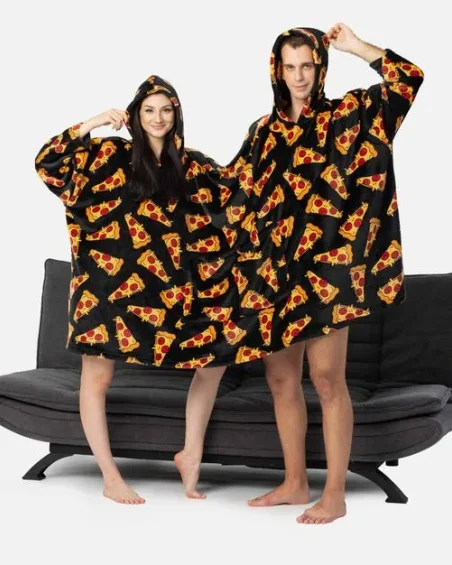 Sudaderas con capucha doble oversize