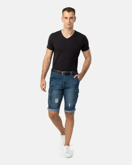 Pantalón cortos de hombre vaqueros