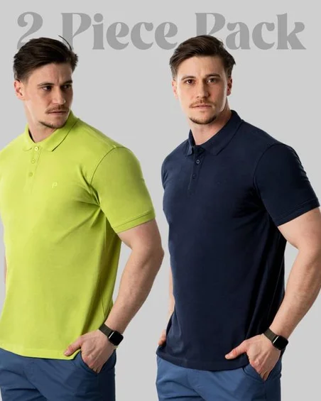 Camisa polo de hombre Pack de 2