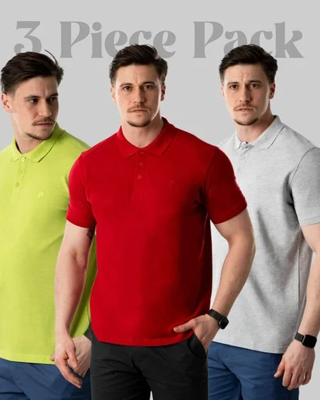 Camisa polo de hombre Pack de 3