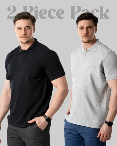 Camisa polo de hombre - Pack de 2