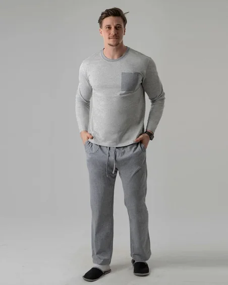 Pijama largos de hombre