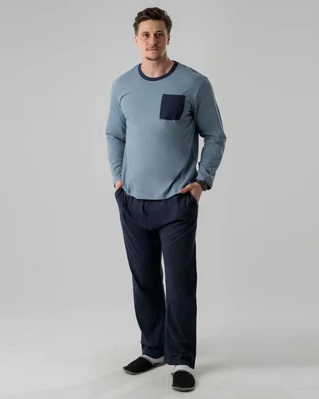 Pijama largos de hombre