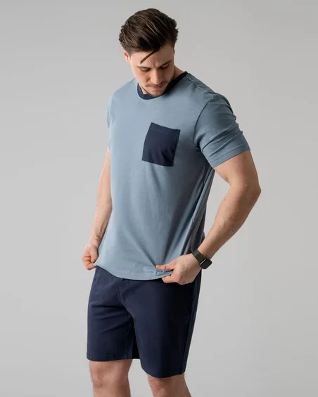 Pijama corto de hombre