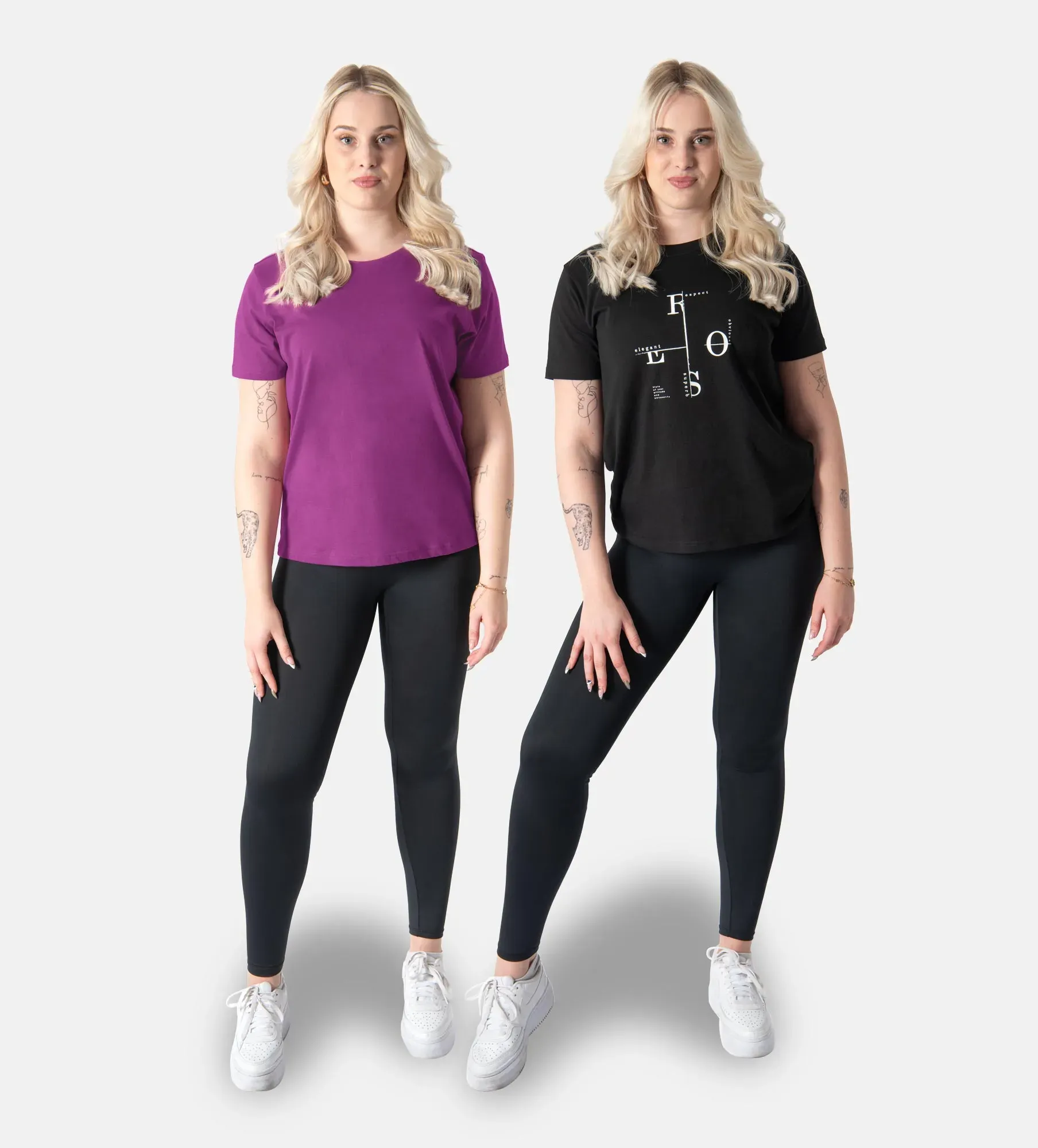 T-shirt da donna- Confezione da 2