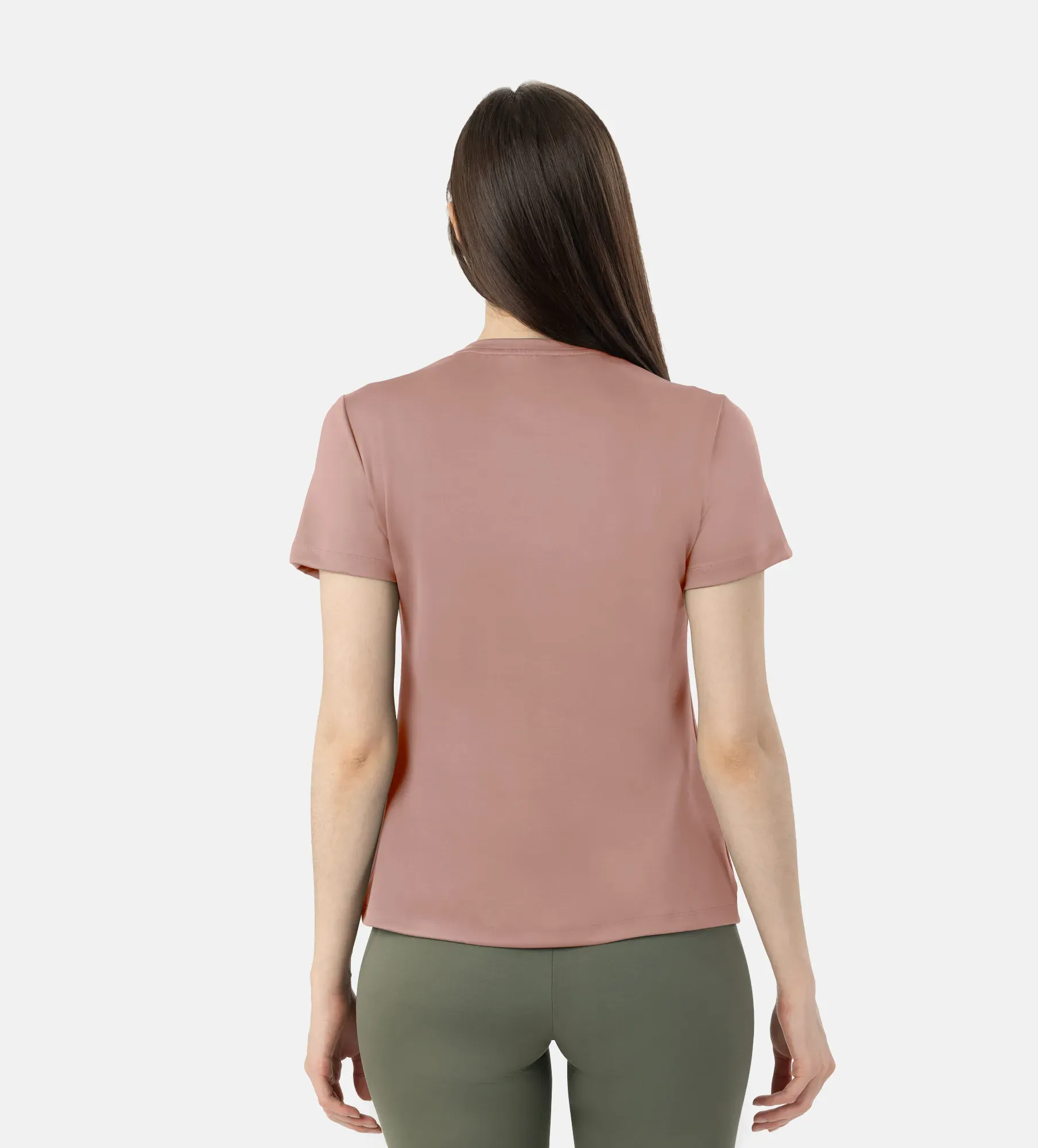 Camiseta second-skin de nailon y elastano