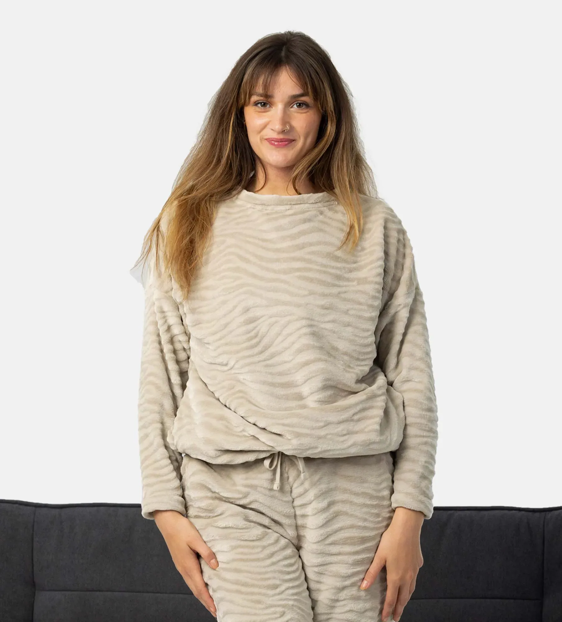 Ropa de dormir chaqueta de mujer