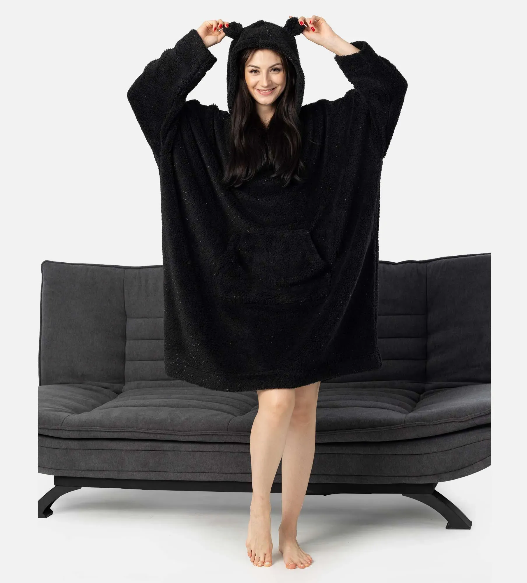 Sudaderas con capucha oversize de mujer