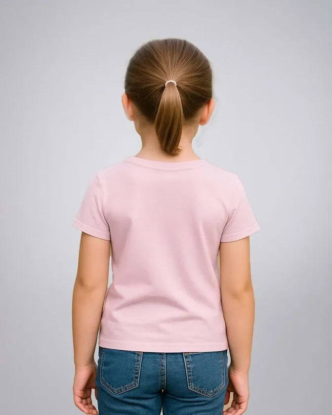 Camiseta con estampado para niñas