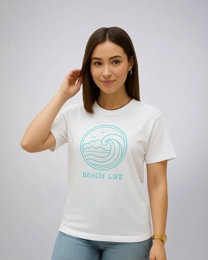 Camiseta para Mujer con Estampado