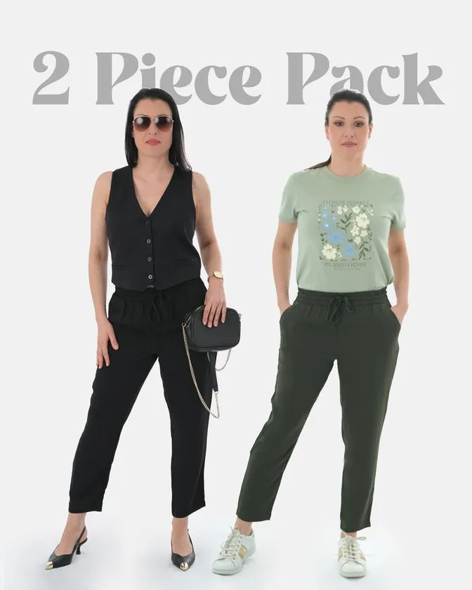 Pijama Pantalón de mujer - Pack de 2