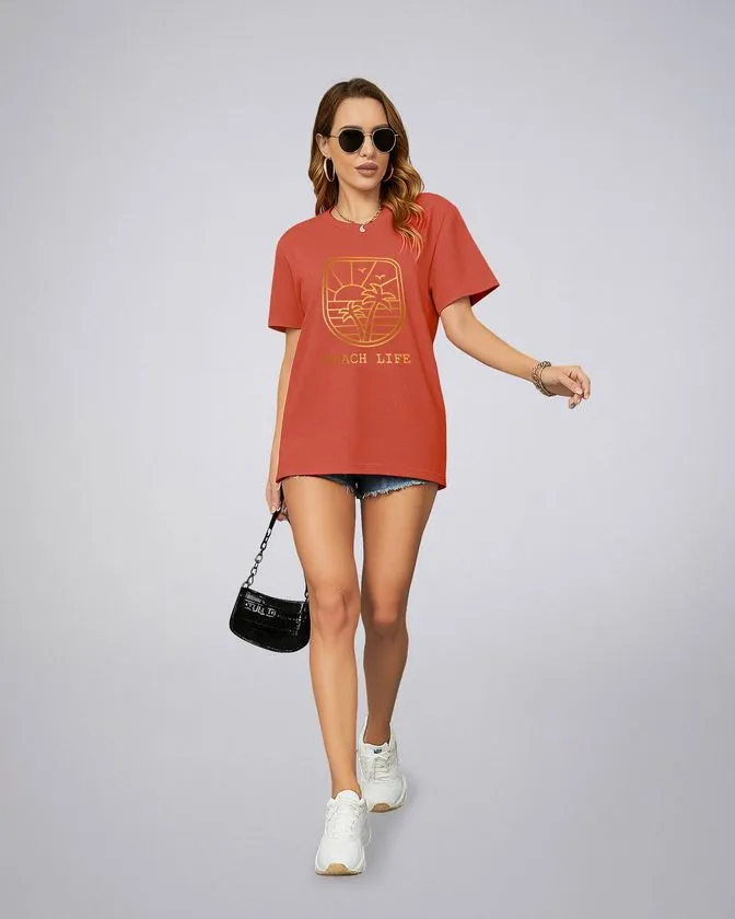 Camiseta para Mujer con Estampado