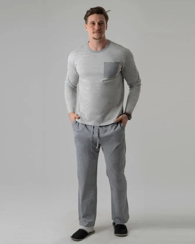 Pijama largos de hombre