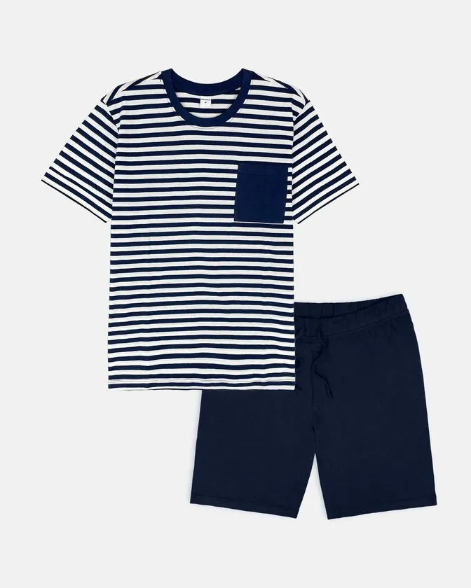 Pijama corto de hombre