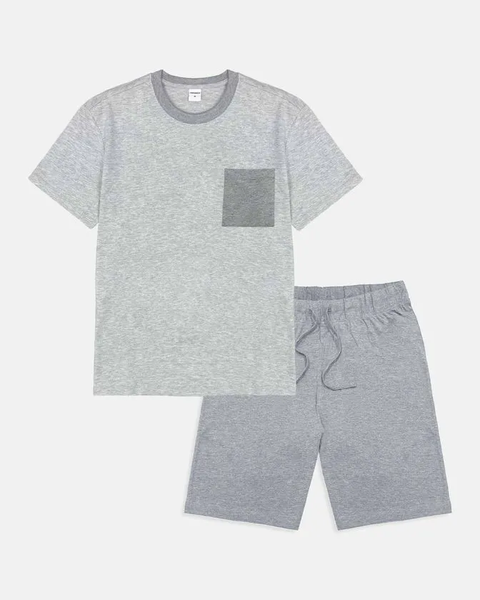 Pijama corto de hombre